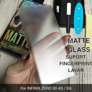 tempered glass nano UV matte infinix note edge 5G bahan kaca curve lengkung