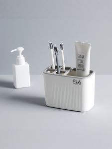 Nordic Style Home Toothbrush Holder Toilet Washstand Placement Toothpaste Toothbrush Storage Box Modern Minimalist Design
