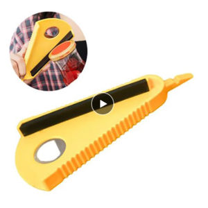 ที่เปิดขวดไวน์อเนกประสงค์แบบหมุนได้ฝาขวดที่เปิดขวดแบบเร็วแกดเจ็ตในครัวอุปกรณ์ญี่ปุ่น