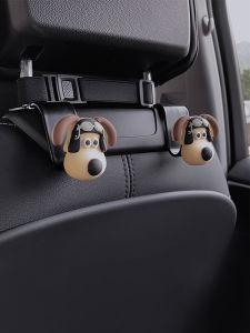 Nucarsen 3D Car Seat Back Hook Automobile Storage Decoration Hanging Style for Vehicle Interior Decor