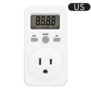 juan juan | KWE-PMB03 Digital Voltage Power Meter Socket AC Electricity Wattmeter Socket Power Consumption Analyzer Watt Energy Monitor