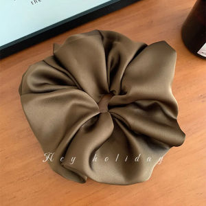 2025 ใหม่ ยางรัดผมสีแดงขนาดใหญ่สำหรับผู้หญิง รัดผมทรงลูกบอล รัดผมยางยืด ยางรัดผม ประดับผม แฟชั่น ระดับไฮเอนด์