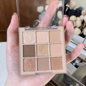 1Pc Pearlescent Eyeshadow Palette Sparkling Sequin Earth Blue Purple Shimmer Highlight Metallic Eye Shadow Glitter Eye Pigments