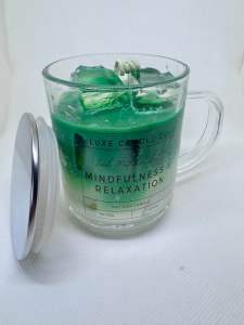Luxe Iced Matcha Latte Scented Candle Home Decor Aromatherapy Gift Ideas