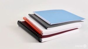 Officom 100pcs Comb Binding Ring Binder Plastic F4/Legal Size 50-150 Sheets for Binding Cover Calendar Binding Machine 24 Holes