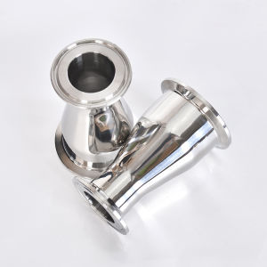 OD(19 25 32 38 45 51 6376 89 102 108MM) 1.5 2 2.5 3 4 304 Stainless Steel Pipe Reducer Tri Clamp Ferrule Reducer Adapter