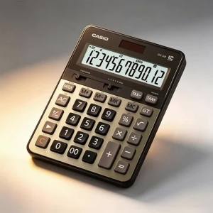 Casio | Máy Tính Văn Phòng Chạy Năng Lượng Mặt Trời CASIO DS-2B/MY DY GY-120 Nguồn Điện Kép Để Sử Dụng Lâu Dài Giảm Mỏi Mắt Máy Tính Tiền Bán Lẻ