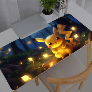 Mouse Pad Gamer Pokemon Pikachu PC Computer Large 900x400 XXL Desk Mat Keyboard Anime Gaming Accessories Mousepad Carpet