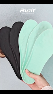 COD Breathable Massage Soft Shoe Insole Comfort Shoes Pad Insoles Daily Replacement 1pair