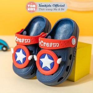 Dép Cho Bé Chống Trượt Họa Tiết Hoạt Hình Khủng Long Cho Bé Trai