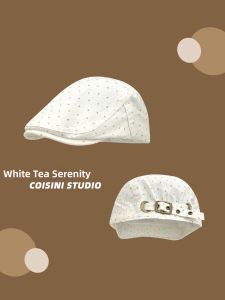 Dotted Retro Reversible Summer Hat