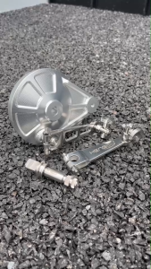 (เซ็ทคู่) ฝาดั้มcnc Wave/ดรีม + ลูกเบี้ยว +มือลิงเลส WAVE (ได้ครบตามรูป )ฝาดรัม อัลลอย เกรดA เฮงสกรู