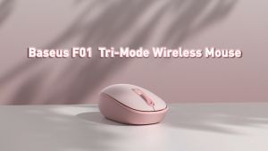 Baseus New 2.4G Wireless Mouse Bluetooth 5.0 1600DPI Wireless Mouse for Computer Mac Laptop Ergonomic Design Mouse for Windows OS