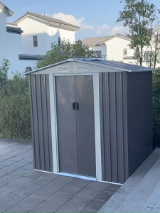 READY STOCK🔥Garden Shed Store Room Outdoor Outdoor Garden Storage Outdoor Metal Shed Garden Storage Backyard Storage