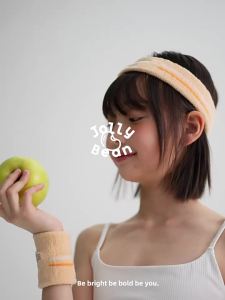 JOLLY BEAN | Embroidered Sweat Absorbing Children Headband