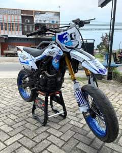 DECAL STIKER FULLBODY KLX BF150 BAHAN MAXDECAL SUPERGLOSSY PREMIUM BEBAS CUSTOM
