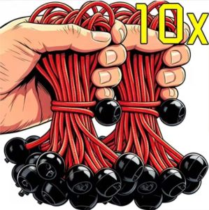 Tarp Clips Heavy Duty for Tent Awning Canopy Tie Down Clamps Elastic Oxford Cord Lock Grip for Car Cover Shade Sail Accessories