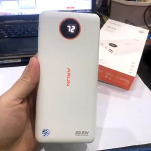 Pin Sạc Dự Phòng Arun FC20P pro 20000 mAh (PD22.5W QC3.0) Sạc Nhanh 2 Chiều Type C Hàng chính hãng