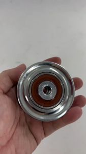 ล้อร่องกว้าง เหล็กเหนียว ขนาด 2นิ้วครึ่ง/ 3นิ้ว หนา 1นิ้ว 2หุน/ ร่อง 6หุน 20มม ล้อประตูรั้ว รางแป๊บใหญ่