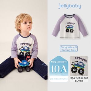 Jelly Baby | Áo Thun Dài Tay Nam Mới Màu Khối