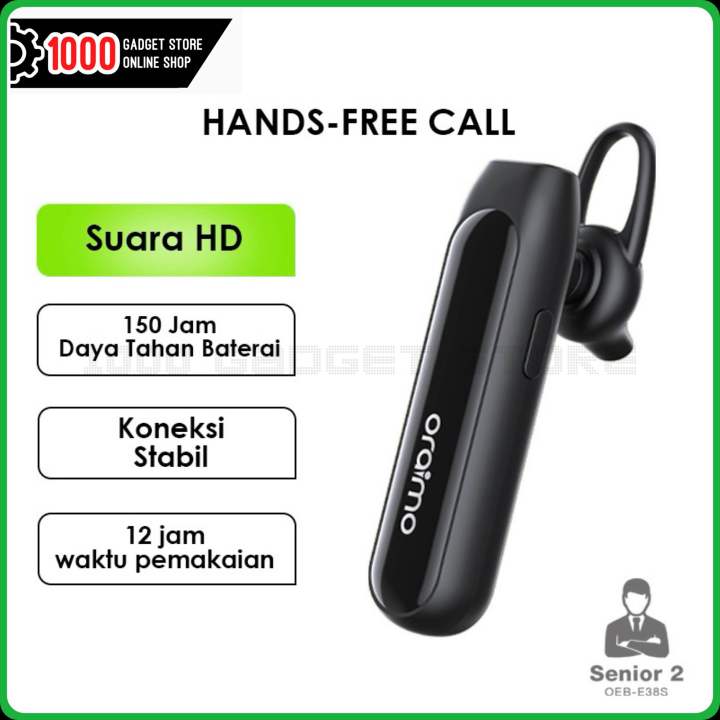 Oraimo Headset Bluetooth Senior Talk With Clear HD Voice