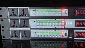 10 Channel professional power sequencer home KTV performance conference power socket manager controller 电源序列器 控制器