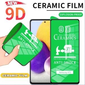 Anti Gores Clear Film Oppo Reno 4F Tempered Glass Ceramic full Cover Pelindung layar