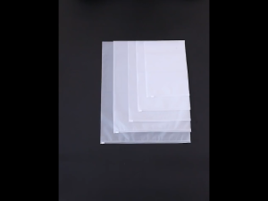 50Pcs Clothes Packaging Bags Frosted Zipper Packaging Bags for Clothing Packaging Shipping