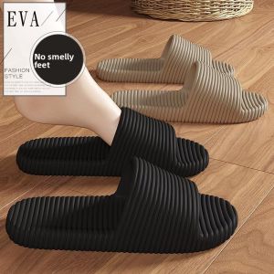 MONLEYTA | Mens Summer Indoor Home Bathroom Silent Anti-Slip EVA Slippers Odorless Footwear Comfortable Lightweight Slip-On Sandals