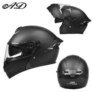 AD | Motorcycle Helmet 3C Approved Flip-Front Full Face