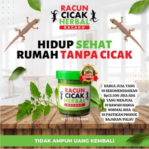 RACUN CICAK HERBAL RACAKU OBAT CICAK PALING AMPUH PEMBASMI CICAK PENGUSIR CICAK RACUN CICAK OBAT CICAK ORIGINAL ANTI CICAK