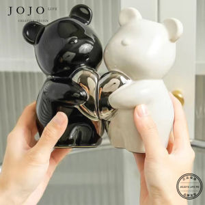 Original Design Violent Bear Ceramic Figurine Home Decor Premium Quality Desktop Decoration Modern Simplicity Living Room