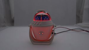 Pivoting Sea Marine Compass with Mount for Boat Caravan Truck Car Navigation High Precision LED Light Pivoting Compass Navigation Electronic Compass For Marine Boat Car