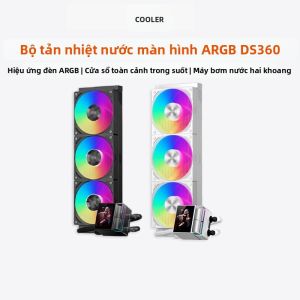 PCCooler | All-in-One Liquid Cooler with Dual Pump and Display for Desktop CPU