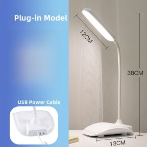 Foldable Reading Lamp for Students Eye Protection Writing Light Childrens Vision Protection Dormitory Bedside Lamp Study Lamp