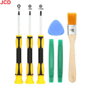 JCD 7pcs/Set Opening Tools Set Screwdriver Torx T8 T6 T10 For Xbox One Xbox 360 PS3 PS4 Screw Driver Repair Tool Kit