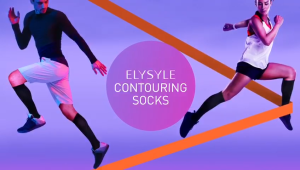 Elken Official Store - Contouring Socks - Graduated Compression Socks Blood Circulation Support Ergonomic Foot Stabiliser