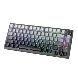 ATTACK SHARK | ATTACK SHARK X820 Ultra 75% Gasket Mount Wireless Mechanical Keyboard Bluetooth 2.4G Wired Tri-mode Gaming Keyboard