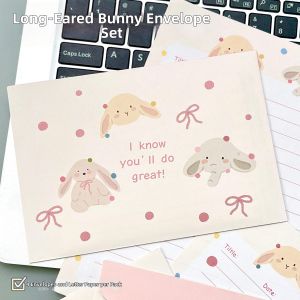 KUDOEPIC | Cute Romantic Letter Writing Kit Rabbit Design