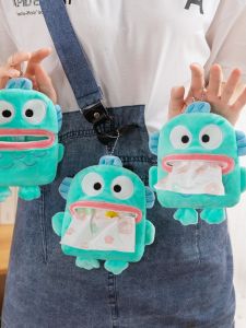 QIAOSHANG | Creative Clownfish Shaped Tissue Dispenser Stuffed Toy Car-use Portable