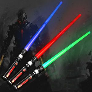 Cosplay Star Wars Lightsaber Toy LED Light Sound Sword Jedi Luminous Darth Vader Figurine Party Supplier Props Boys Gift