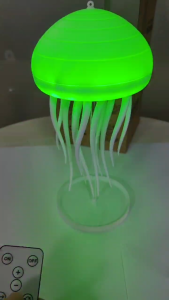 Jellyfish Night Light ไฟกลางคืนแมงกะพรุน Creative LED usb 360° Rotation Randomly switch colors Bedside lamp electric lamp Outdoor camping baby sleeping bar romance