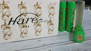HARE LIPSTICK ARAB ORIGINAL 100% HALAL Stiker No 33 Hijau L-14