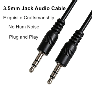 TOFON 3.5mm Jack Audio Cable Jack 3.5mm Male to Male Audio Aux Cable For Phone Headphone Car MP3 Speaker Computer Aux Cord 2M 1m