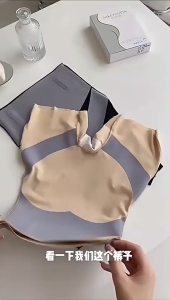 ONEFASHIONMALL Korset Pelangsing Perut Buncit Short Street Slimming Pants Pembentuk Tubuh Celana Pendek Legging Wanita Size Jumbo KR002