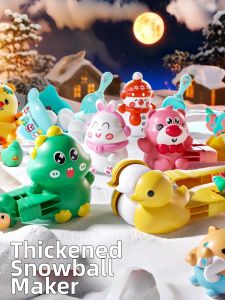 COLORFUL SUMMER DRESS | Snowball Squeezing Toy Duck Snowball Maker