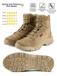 Free Soldier | Hiking Slip-resistant Waterproof Tactical Training Boots