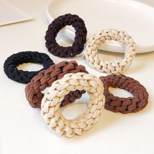 2022 New Handmade Thick Hair Ties High Elasticity Womens Hair Bands Hair Bands Headwear Fashionable Hair Accessories