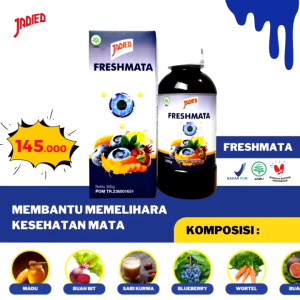 Madu Freshmata Obat Mata MInes Merah Berair Glukoma dan Silinder