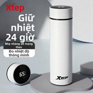 XTEP | Thermal 316L Stainless Steel Water Bottle Digital Display Portable